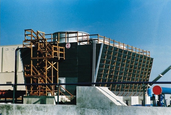 KHT Field Erected Type Cooling Tower, Modular Cells, Crossflow Design