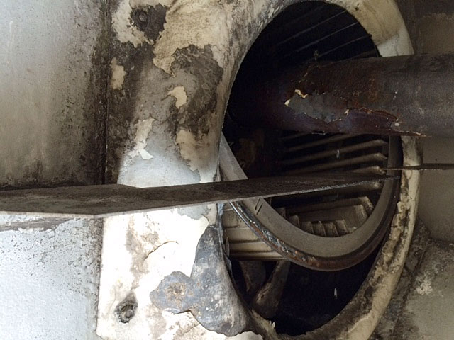 broken-fan-shaft-with-damage-to-fan-wheels-Toronto